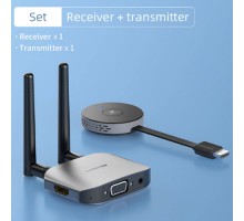 Беспроводной HDMI видеопередатчик приемник Hagibis