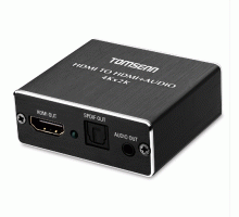 Конвертер HDMI - HDMI + оптический TOSLink SPDIF + 3.5 мм аудио выход