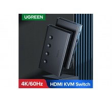 Переключатель KVM на 4 компьютера Ugreen Switch HDMI USB 4K@60Hz HDR 