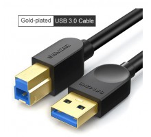 USB A 3.0 - USB Type B 3.0 кабель SAMZHE для сканера, принтера 0.5, 1.5 метра