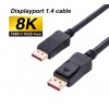 Displayport - DisplayPort кабель версии 1,4 с поддержкой 8K 60 Hz и 4K 144 Hz длина 0.5, 1, 1.8, 3, 5 метров