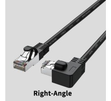 Ethernet кабель Cat6 RJ45 правый угол. Длина 1, 2 метра