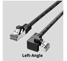 Ethernet кабель Cat6 RJ45 левый угол. Длина 1, 2 метра